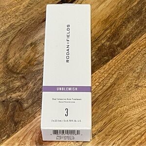 Rodan + Fields UNBLEMISH Dual Intensive Acne Treatment - Full Size New